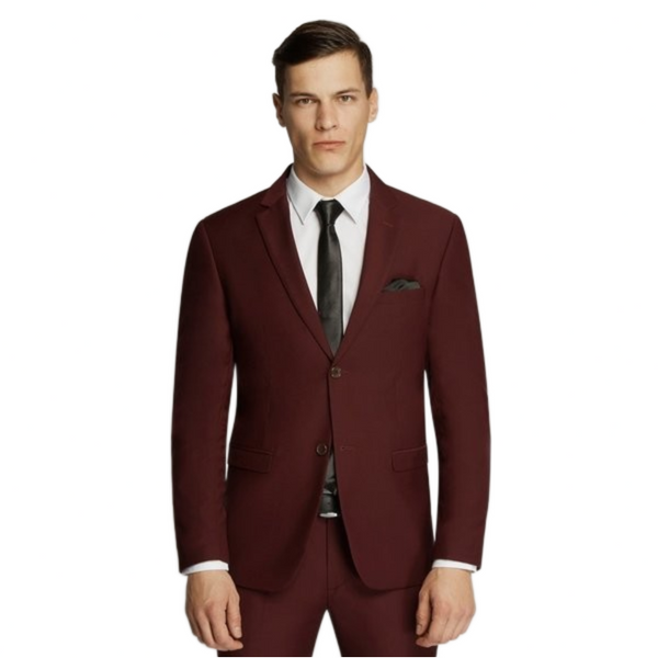 Maroon suit shirt sales