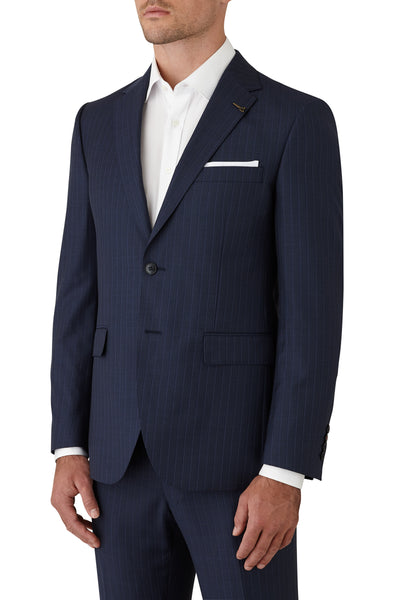Joe Black Wool Navy Suit Set FJP817