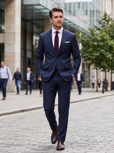 Boston Lisbon Wool Suit