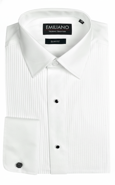 Emiliano Regular collar stud Dinner Shirt