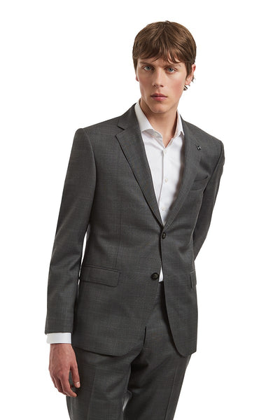 Ted Baker Charcoal Hockney Jacket with Haywood Trouser Suit Set