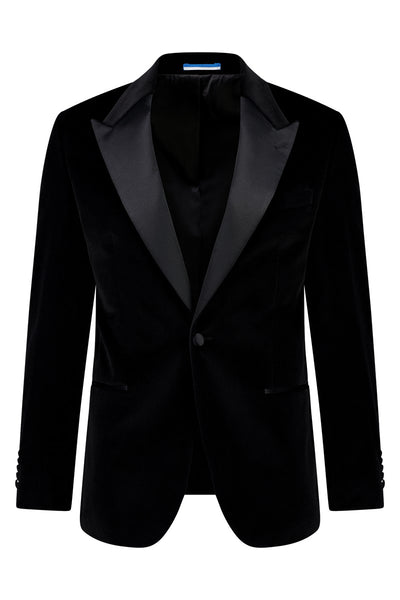 Gibson Barlow Formal Velvet Black Jacket