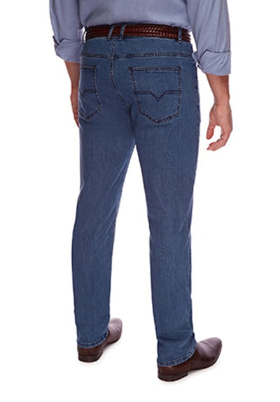 City Club Union Mercer FLP018 Mid Blue Jeans