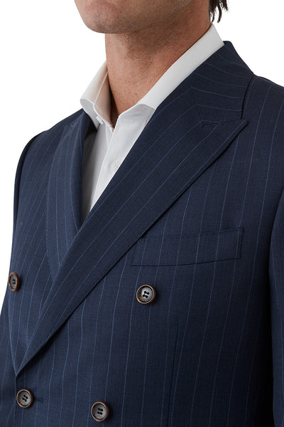 Dom Bagnato Double Breasted Pinstripe Tommaso Jacket & Fabio Trouser Suit Set