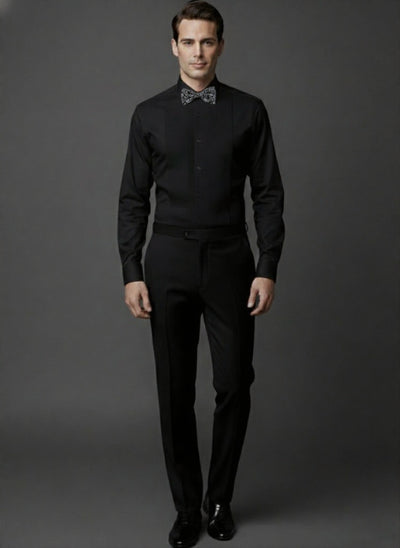 Daniel Hechter Black Dinner Shirt