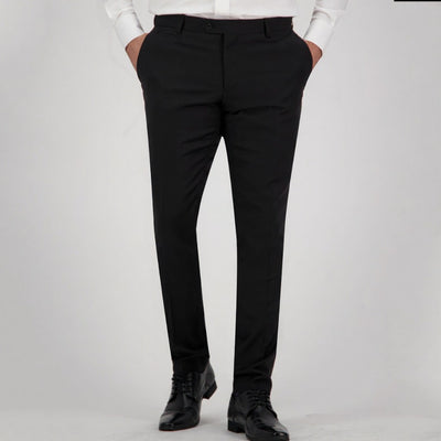 Emiliano Black Wool Trousers