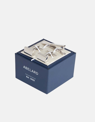 Abelard  Cufflinks & Tie Bar Set