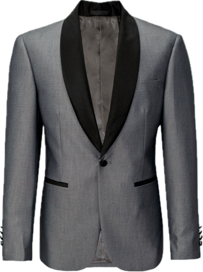 Varce Max Fine Micro Texture Wool Blend Tuxedo Jacket