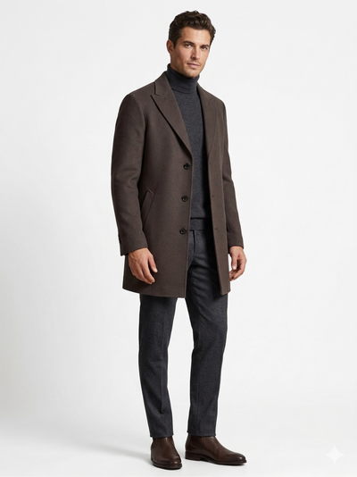 Boston Lincoln Coat Brown