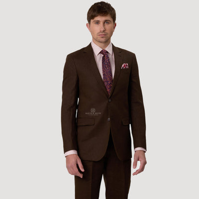 Savile Row Pure Linen Suit Set