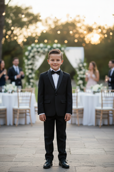 Boys Shawl Collar Dinner Suit Set 307815