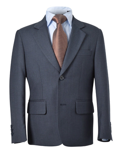 Tussoni Slim Fit Charcoal Boys Suit