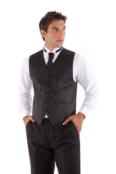 Big Mens Tapestry Formal Vest