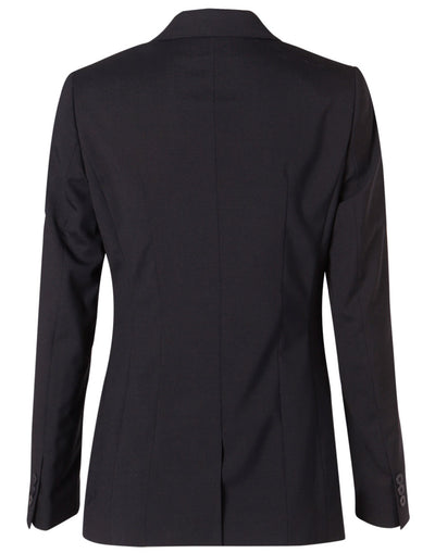 Women's Wool Blend Stretch Mid Length Jacket M9200