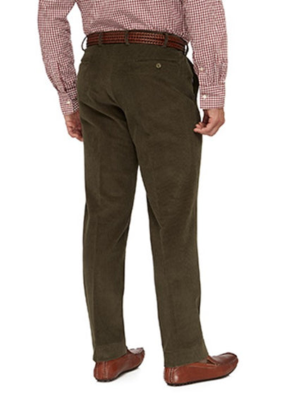 City Club Sutton 12W Cord Pants Mocha FLP016