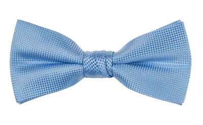 Blue Self Pattern Tie, Bow Tie, Handkerchief