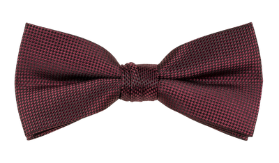 Burgundy Self Pattern Tie, Bow Tie, Handkerchief