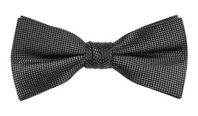 Charcoal Self Pattern Tie, Bow Tie, Handkerchief