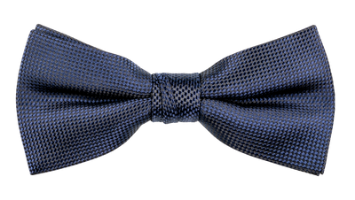 Navy Pattern Tie, Bow Tie, Handkerchief