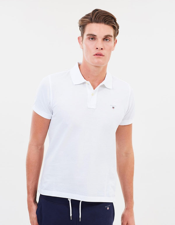 Gant white polo deals